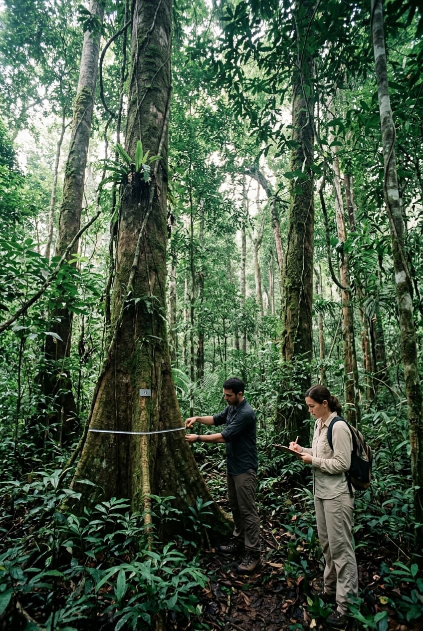 Inventarisasi vegetasi hutan dan riset keanekaragaman flora